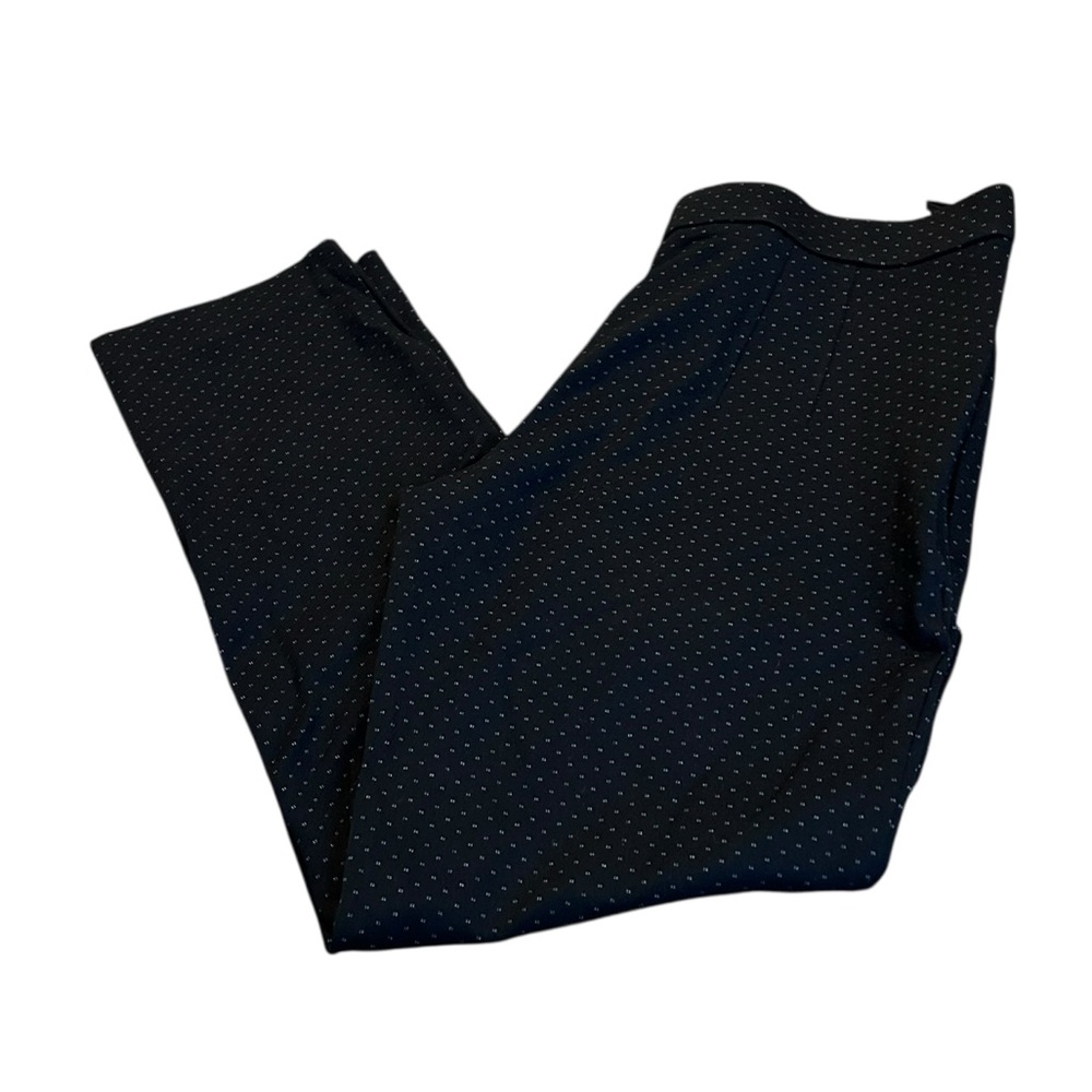 AMANDA & CHELSEA dotted black trousers